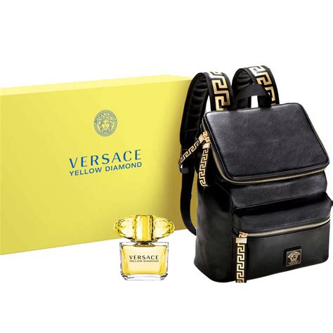 versace set for woman|versace gift set with backpack.